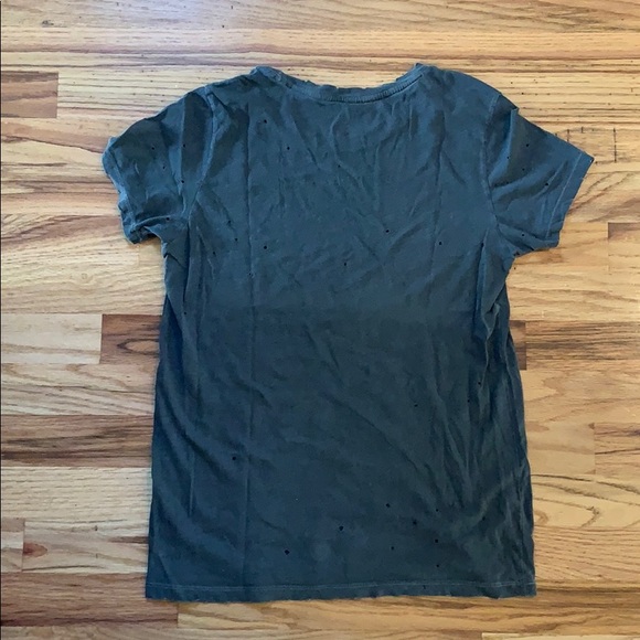 Lucky Brand Distressed Gray T-shirt - Picture 3 of 3